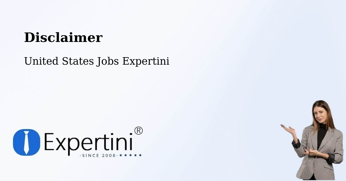 Disclaimer – Andalusia - United States Jobs Expertini